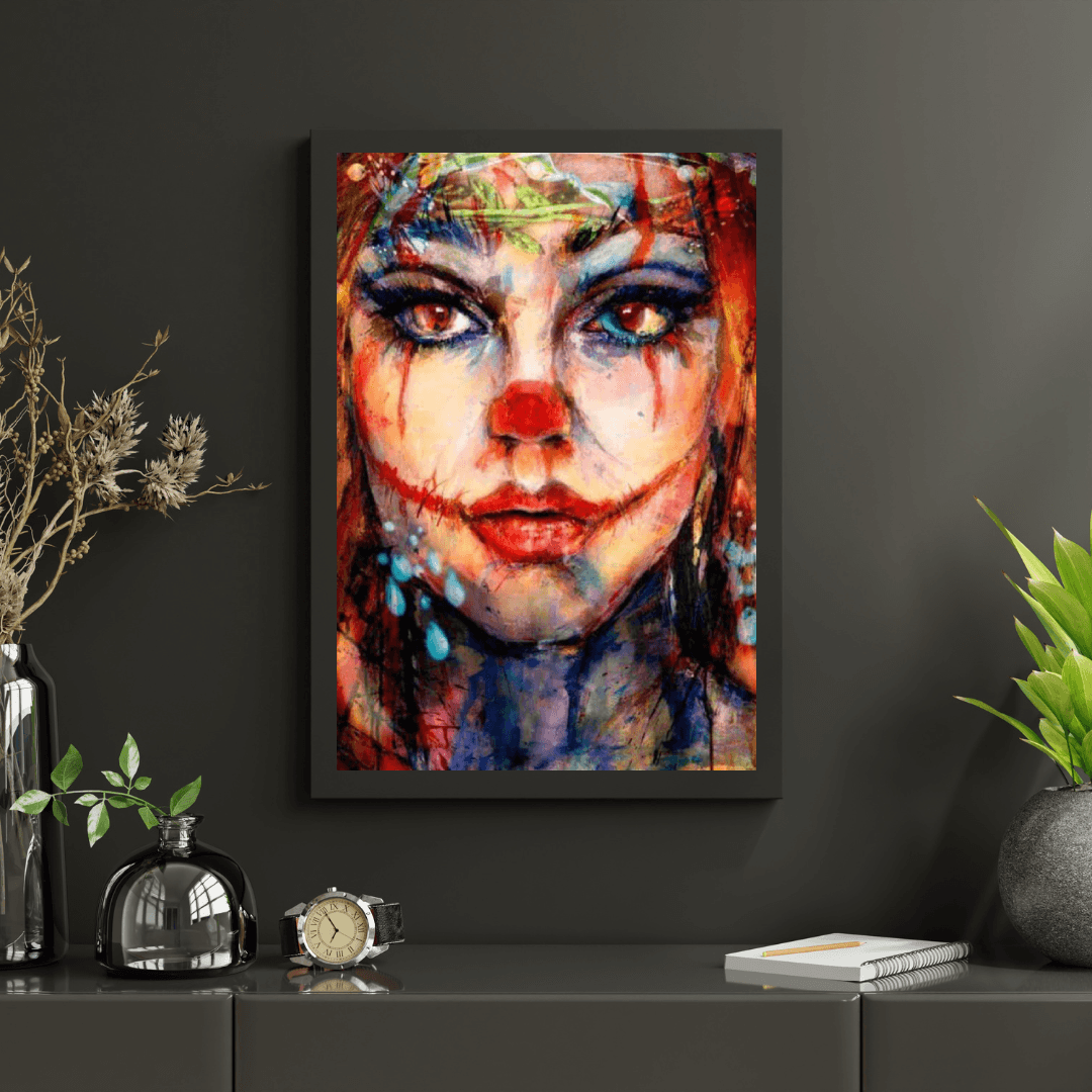 Diamond Painting Clown Dziewczynka - SEOS Shop ®
