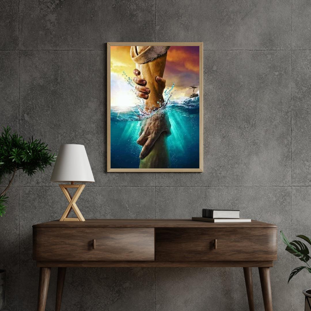 Diamond Painting Ręka Boga Jezus - SEOS Shop ®