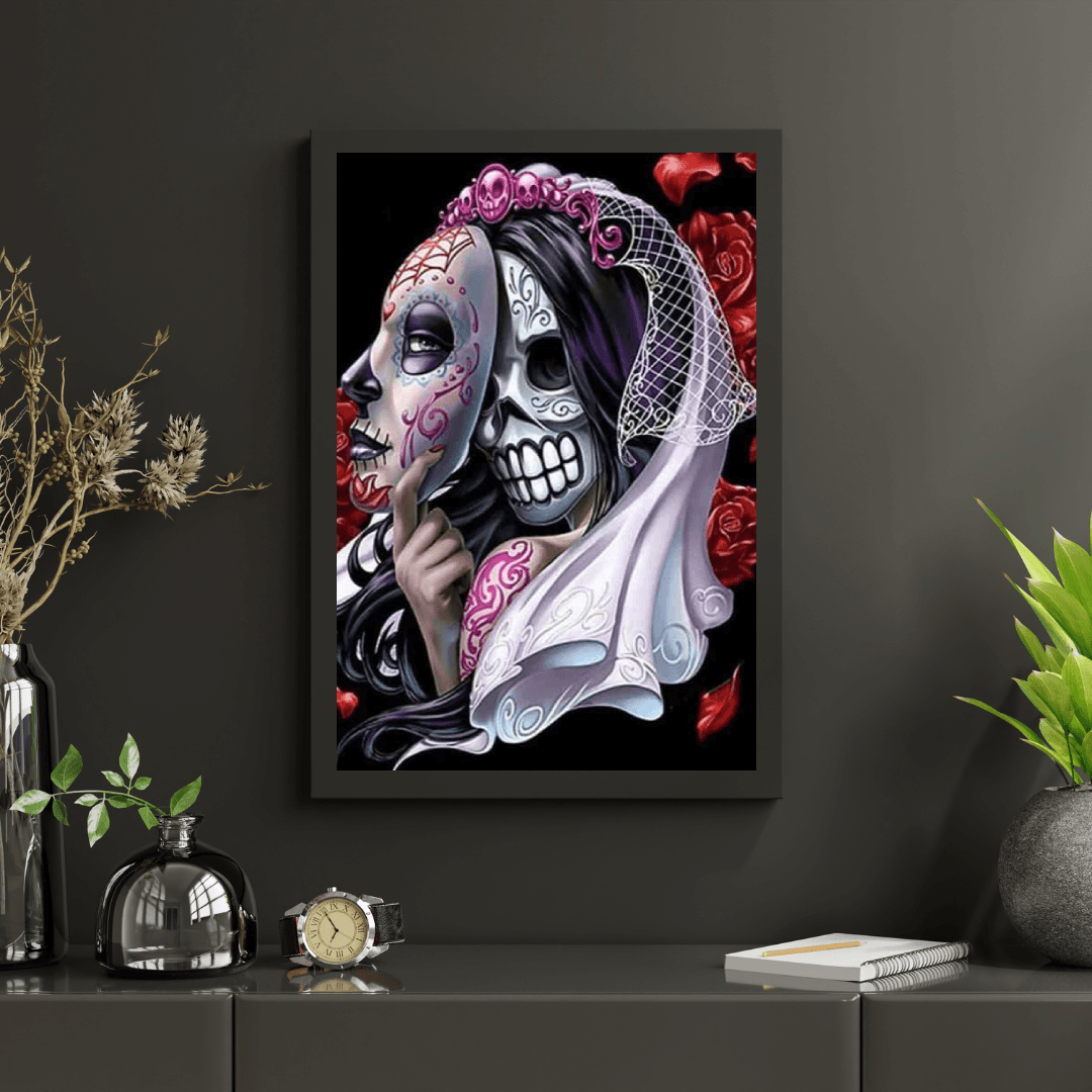 Diamond Painting Czaszka - Maska - SEOS Shop ®