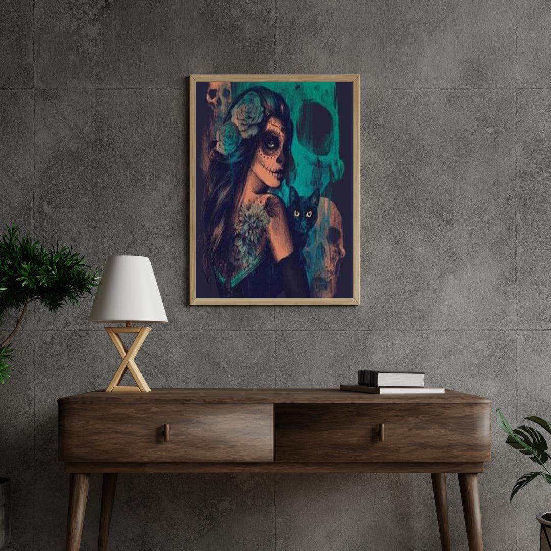 Diamond Painting Ciemna Dama Pełny - SEOS Shop®
