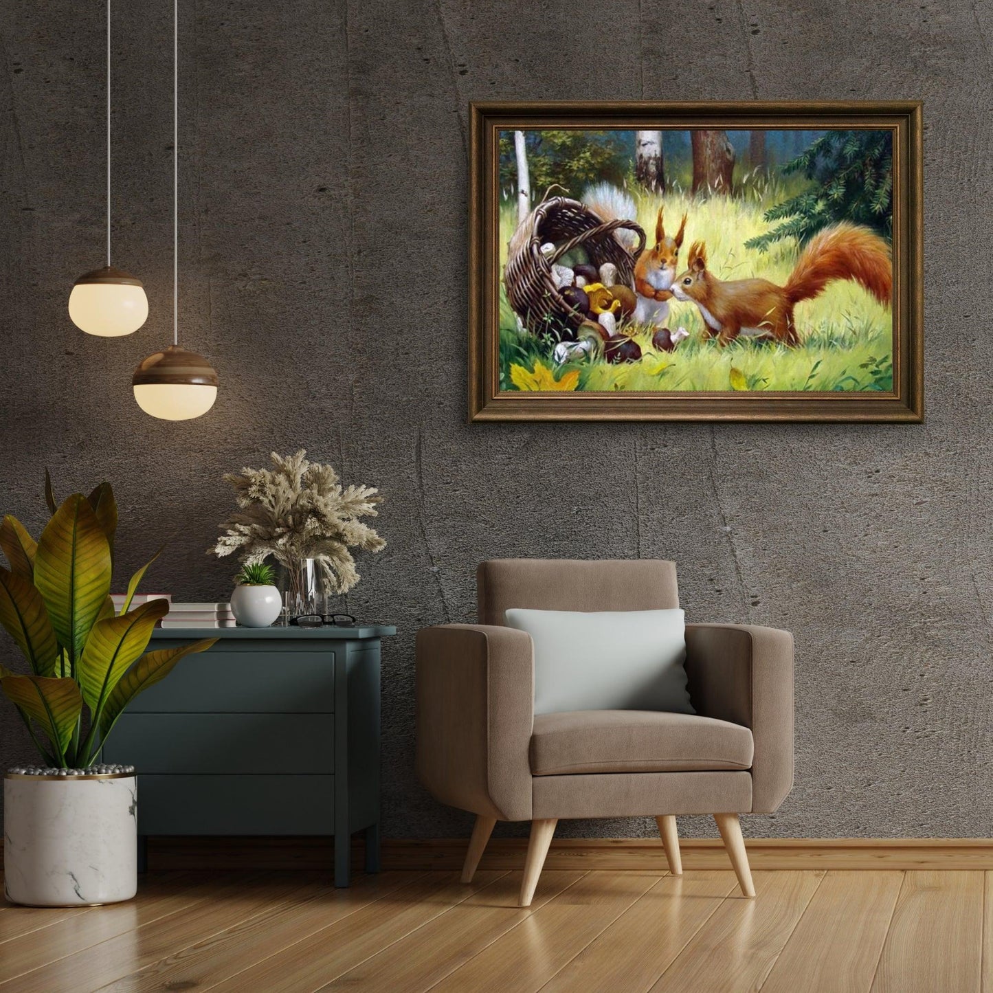 Diamond Painting Wiewiórka z Grzybkiem - SEOS Shop ®