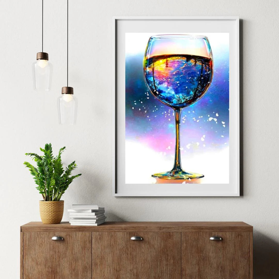 Diamond Painting Fantasie Szklanka Wina - SEOS Shop ®