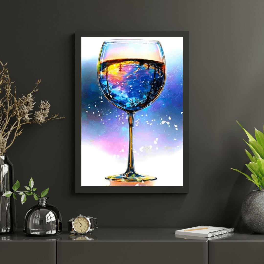 Diamond Painting Fantasie Szklanka Wina - SEOS Shop ®