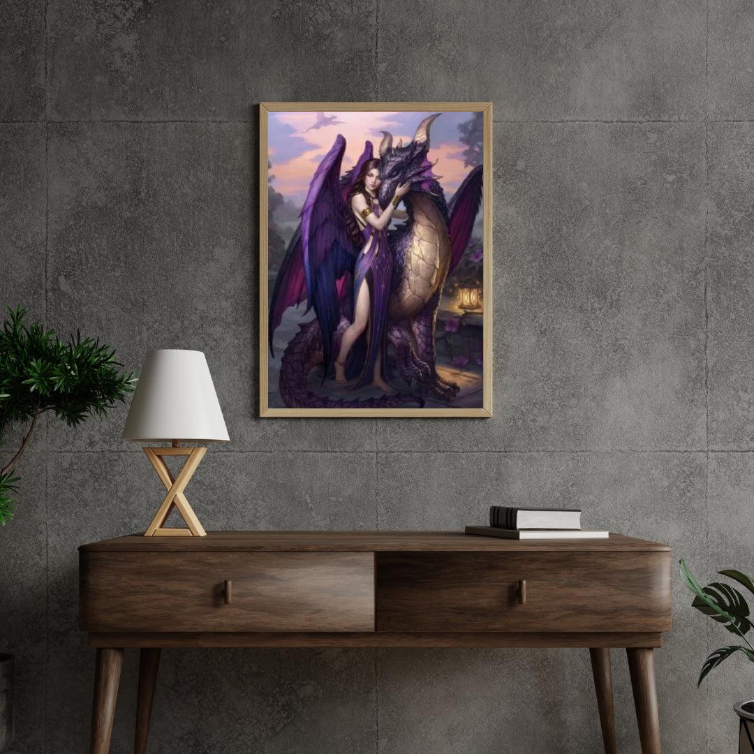 Diamond Painting Fee z Dragonem - SEOS Shop ®