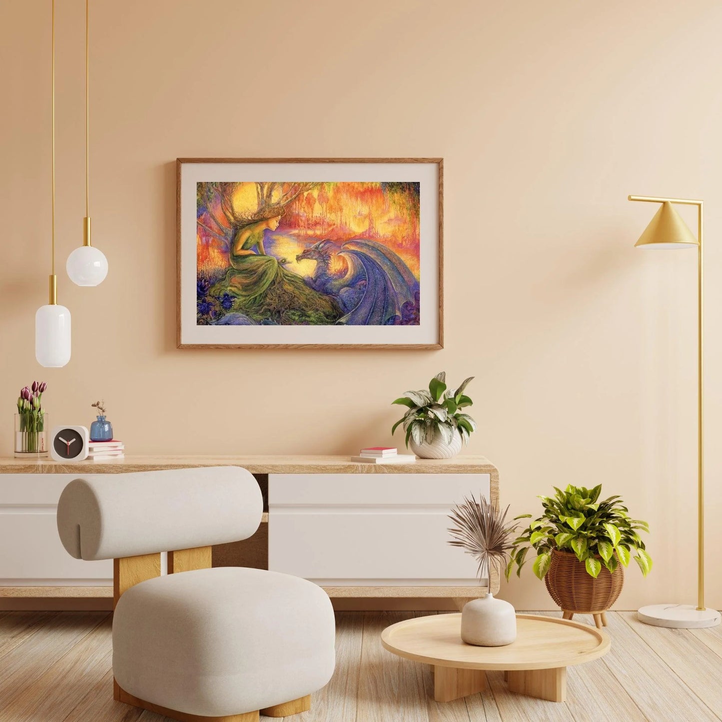 Diamond Painting Fee Spotkanie z Smokiem - SEOS Shop ®