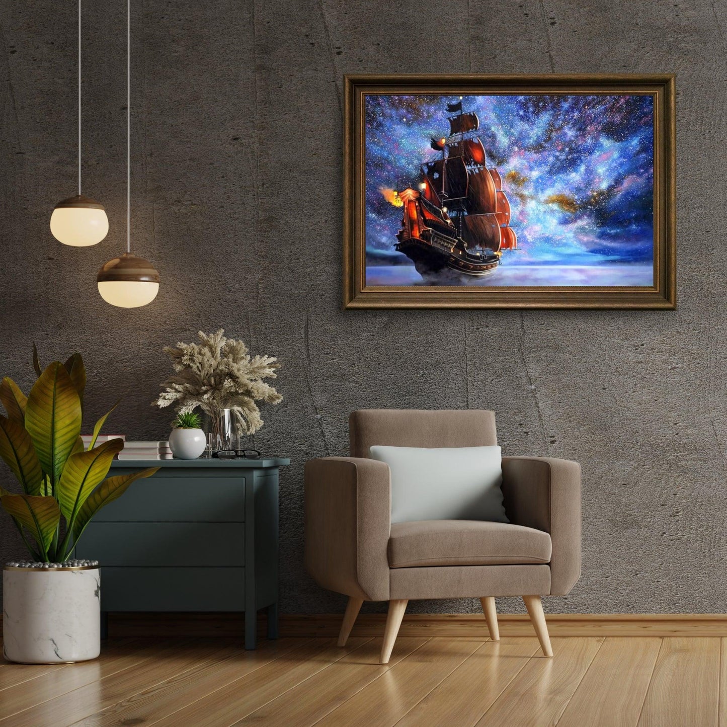 Diamond Painting Galaxy Żaglówka - SEOS Shop ®