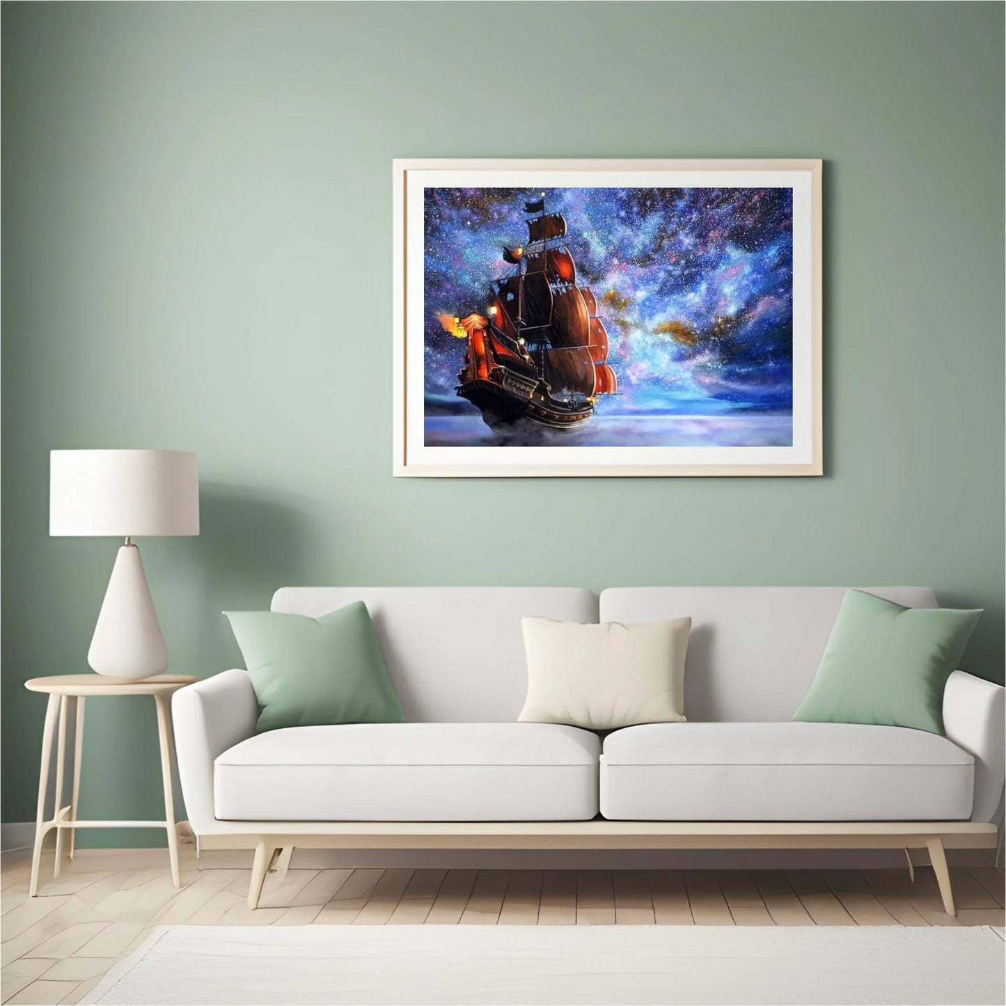 Diamond Painting Galaxy Żaglówka - SEOS Shop ®