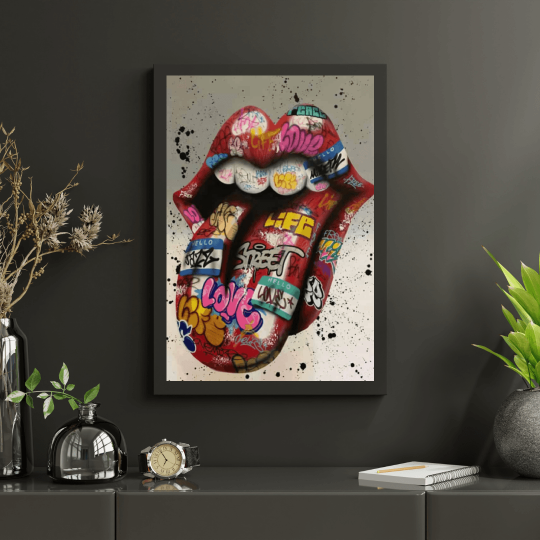 Diamond Painting Kolorowy Język - SEOS Shop ®