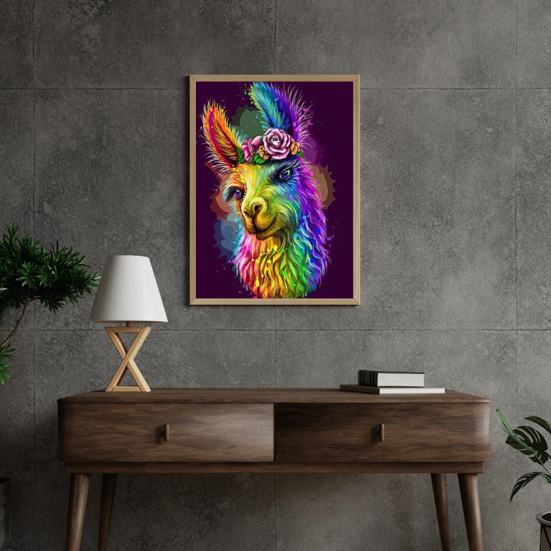 Diamond Painting Zabawna lama - SEOS Shop ®