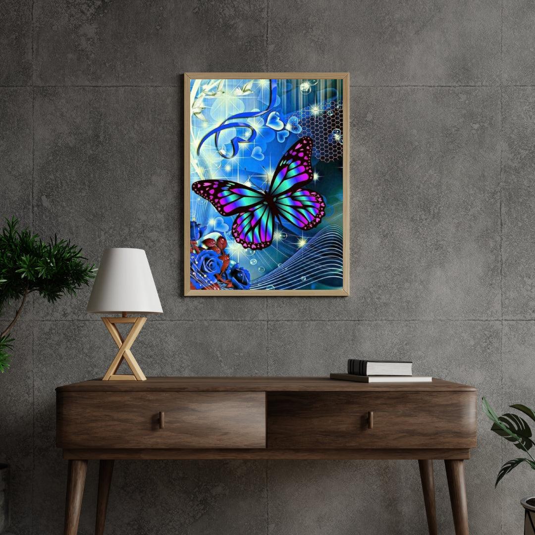Diamond Painting Serce i Motyl - SEOS Shop ®