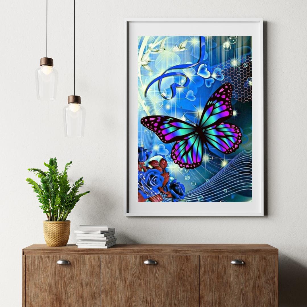 Diamond Painting Serce i Motyl - SEOS Shop ®