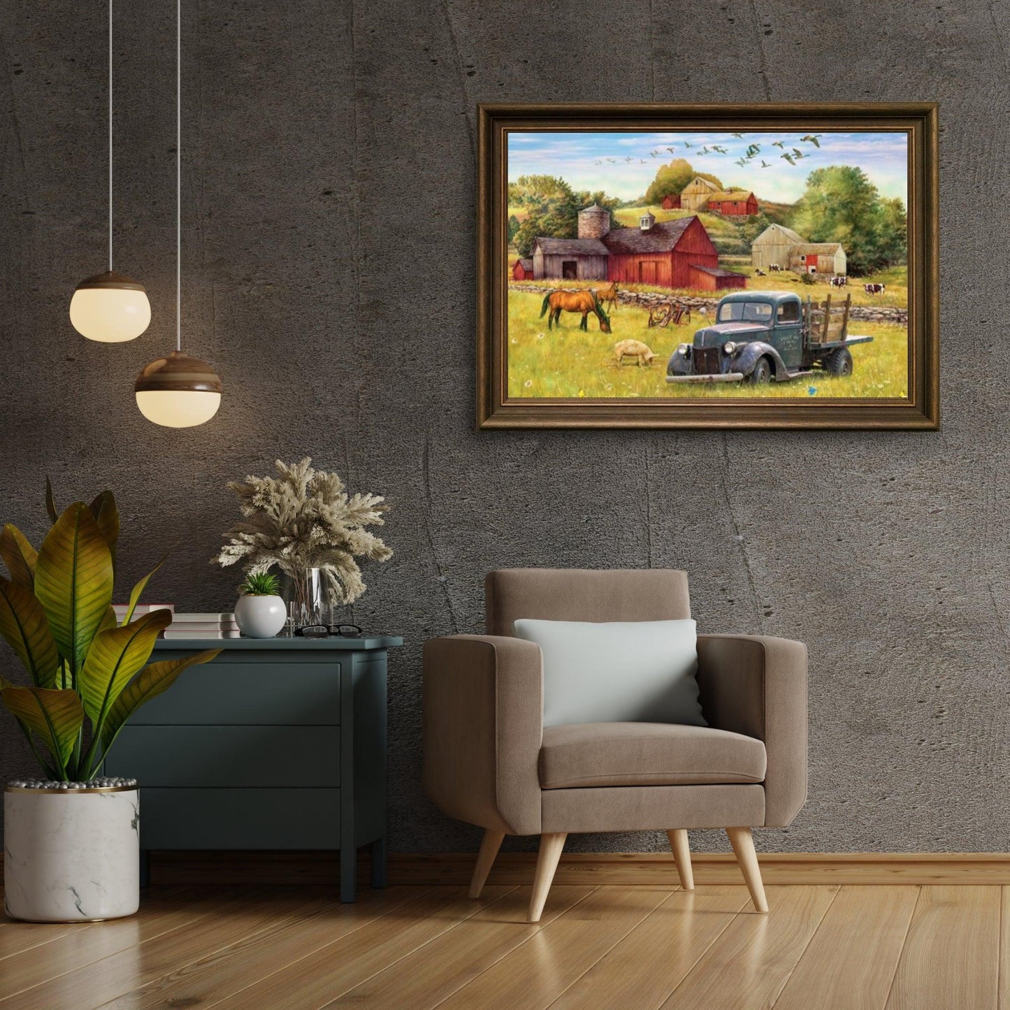 Diamond Painting Życie wiejskie - SEOS Shop ®