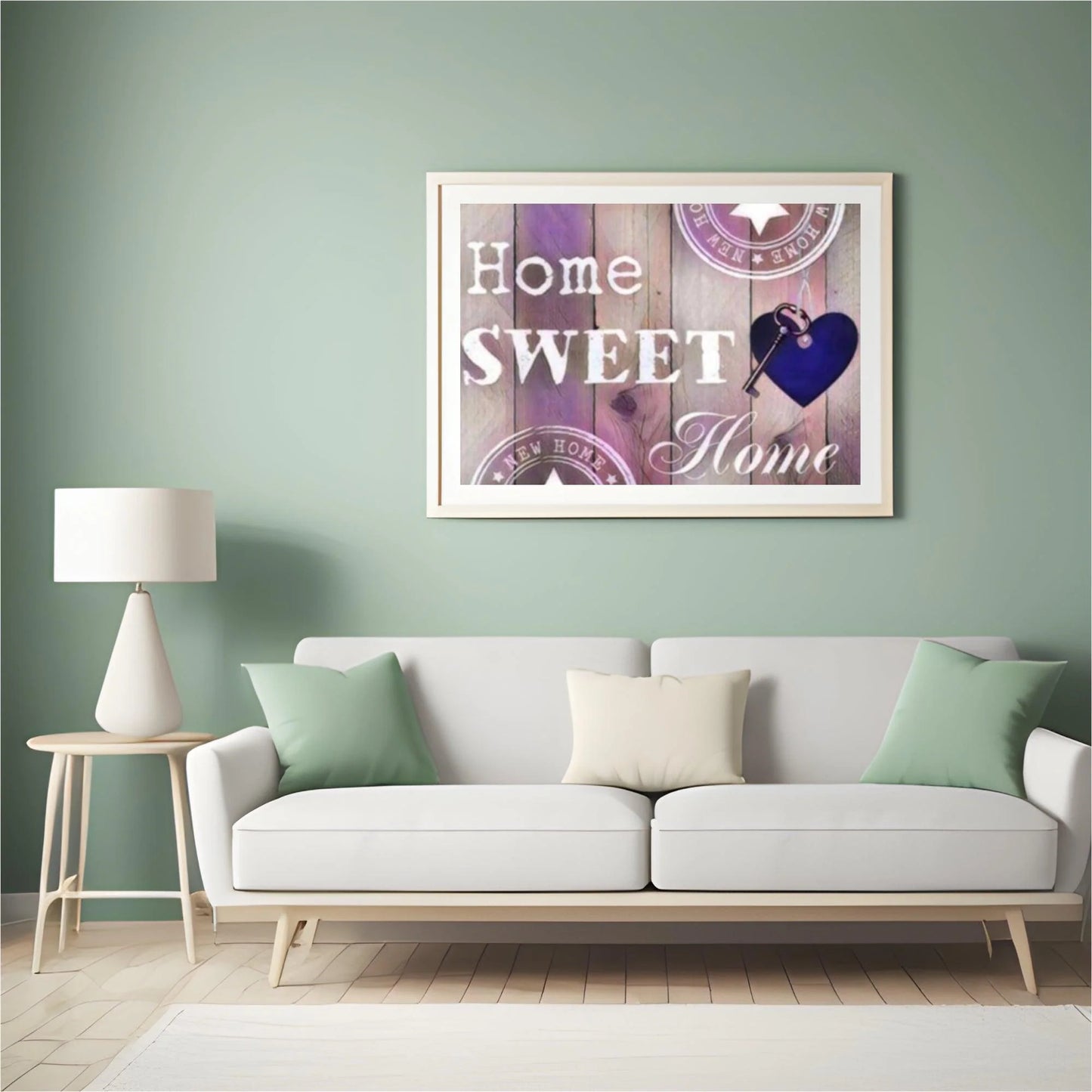 Diamond Painting Home Sweet Home Jasno Różowy – SEOS Shop ®