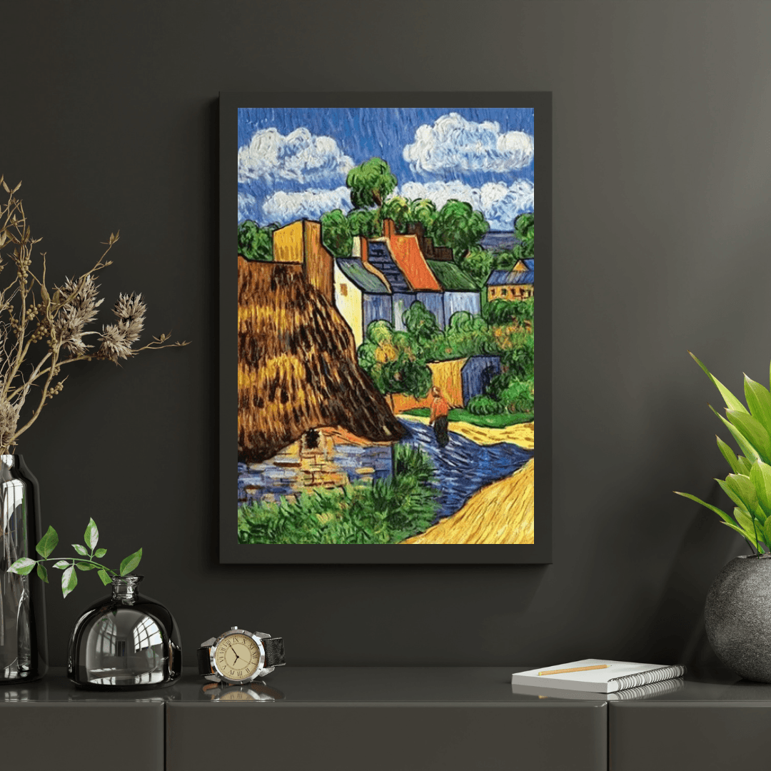 Diamond Painting Domy w Auvers - SEOS Shop ®