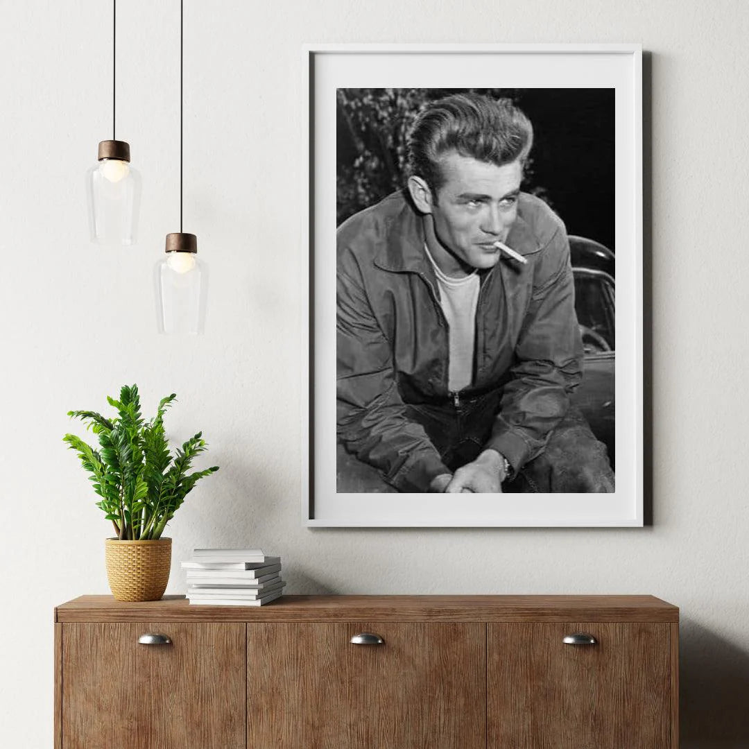 Diamond Painting James Dean czarno-biały - SEOS Shop ®