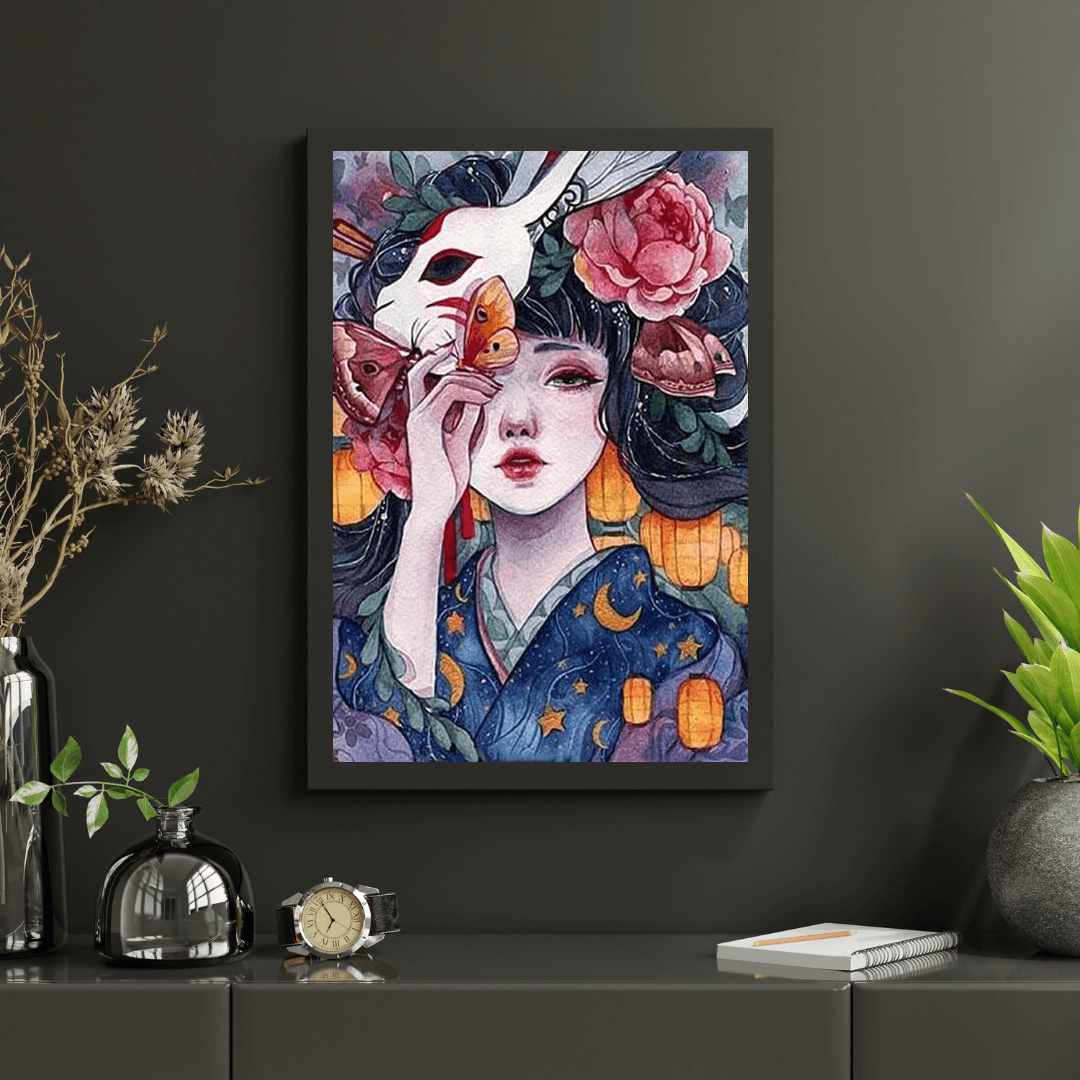 Diamond Painting Japońska Dziewczyna - SEOS Shop ®