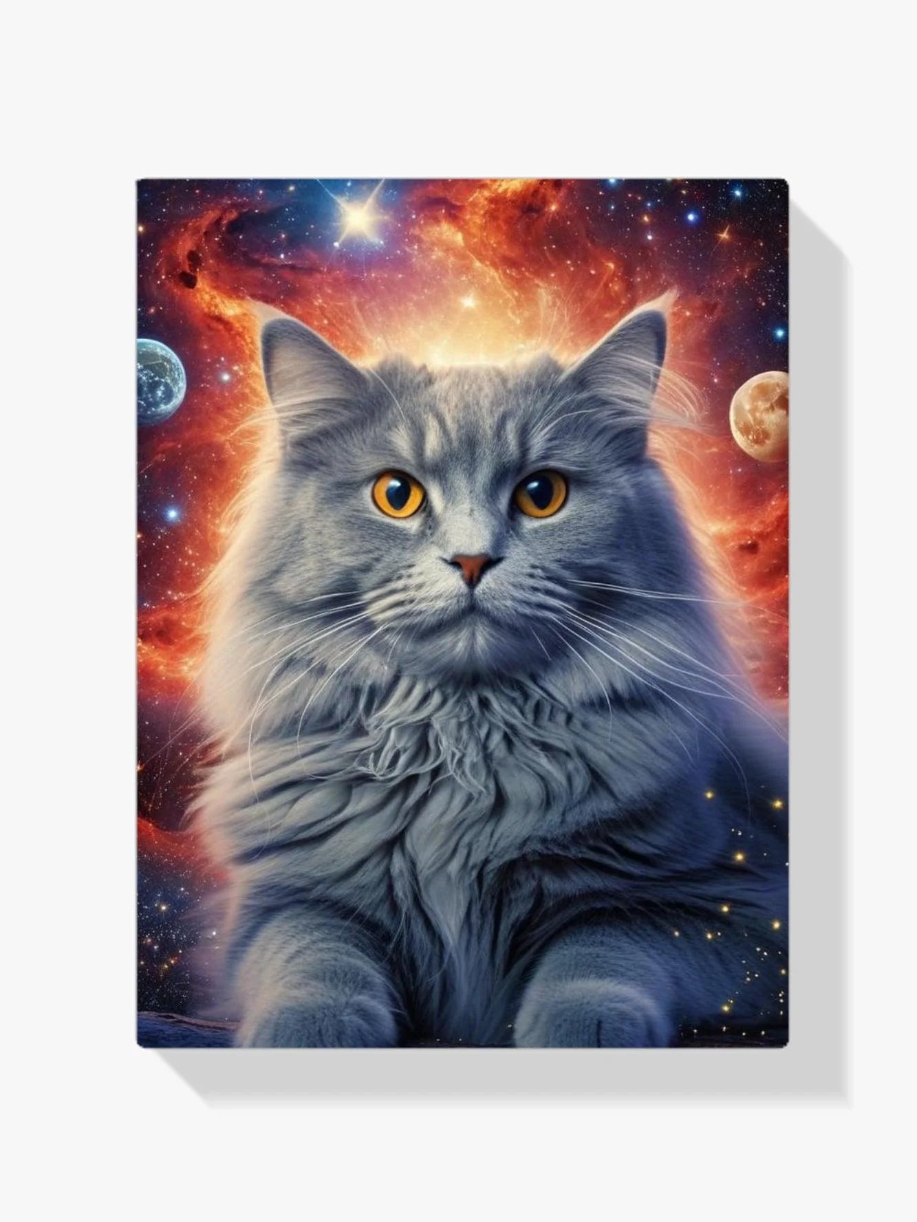 Diamond Painting Kot w kosmosie - SEOS Shop ®