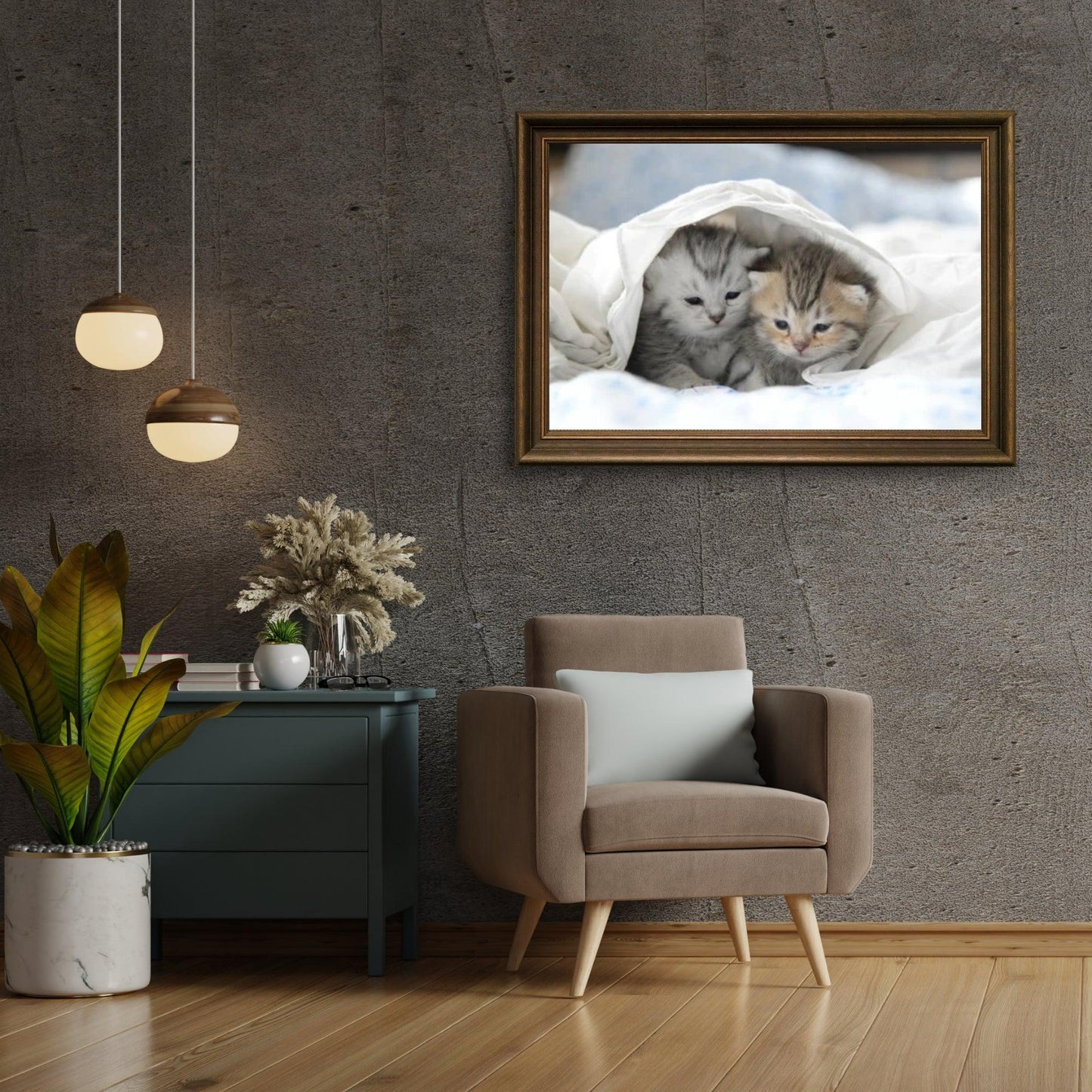 Diamond Painting Kocięta w Łóżku - SEOS Shop ®
