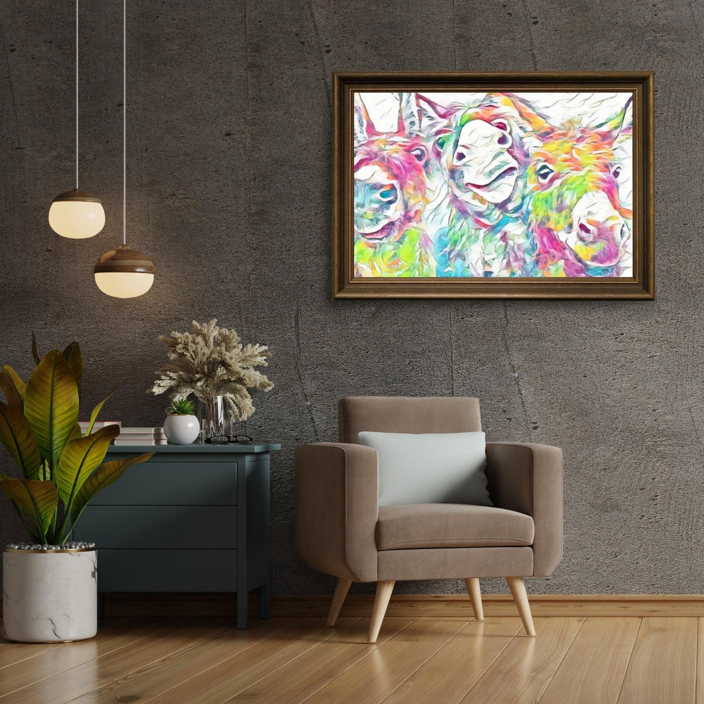 Diamond Painting Kolorowe osły - SEOS Shop ®