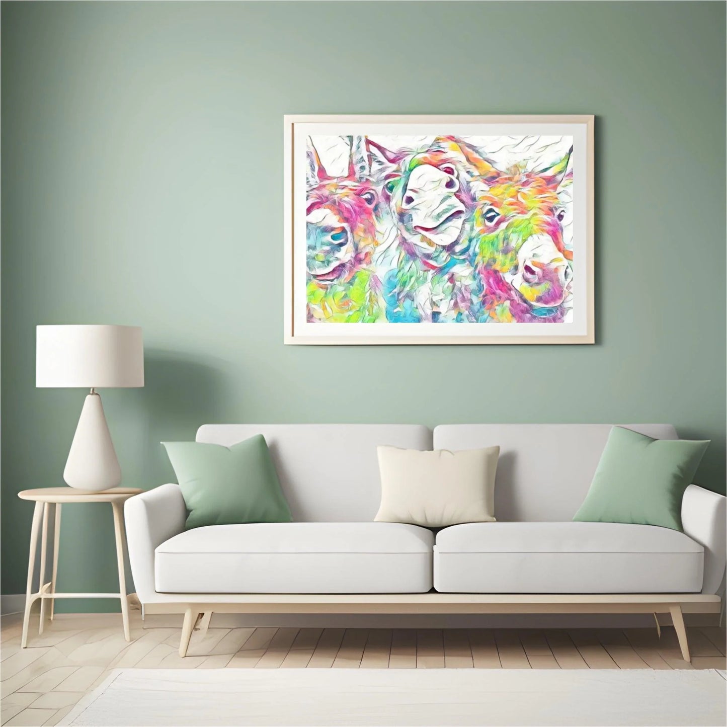 Diamond Painting Kolorowe osły - SEOS Shop ®
