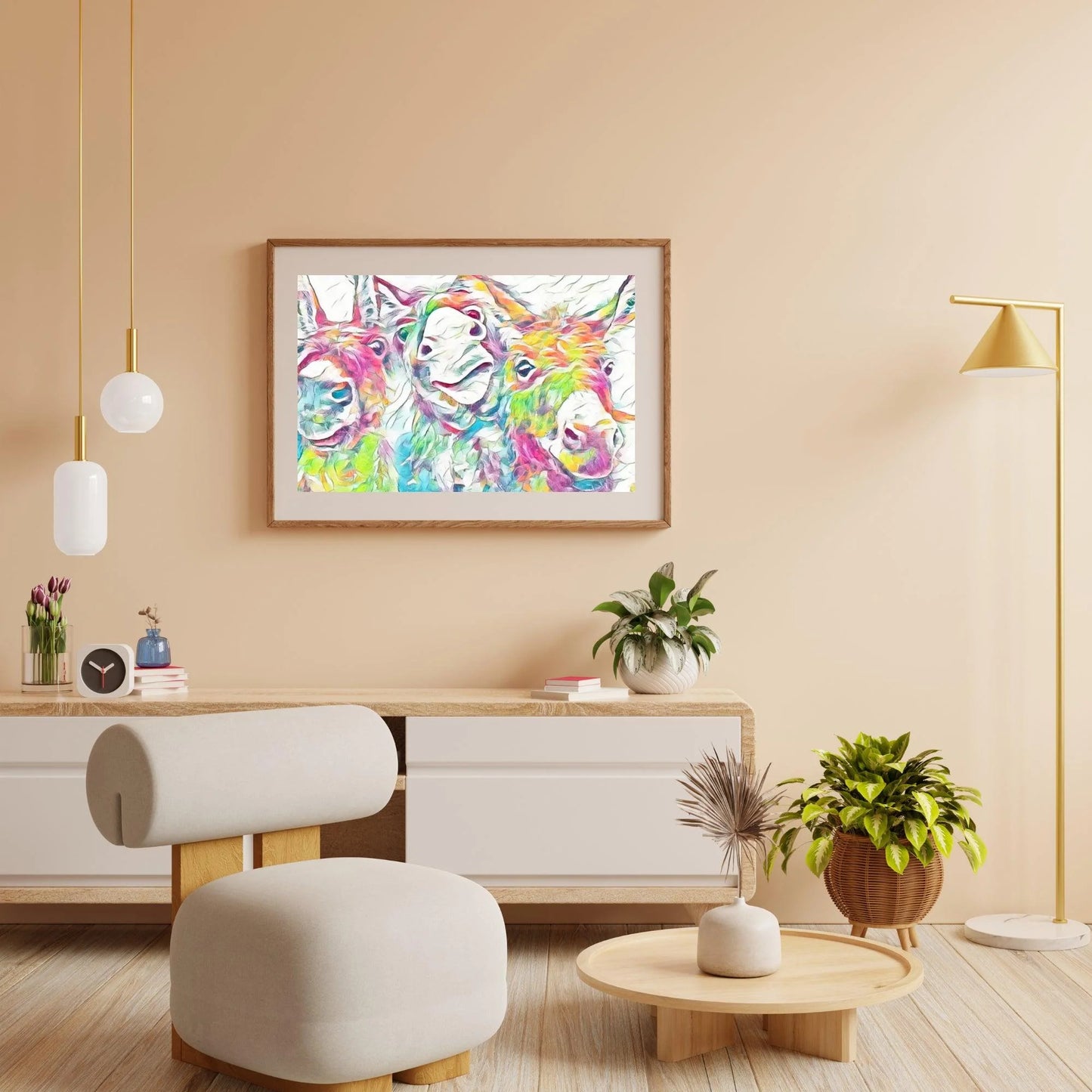 Diamond Painting Kolorowe osły - SEOS Shop ®