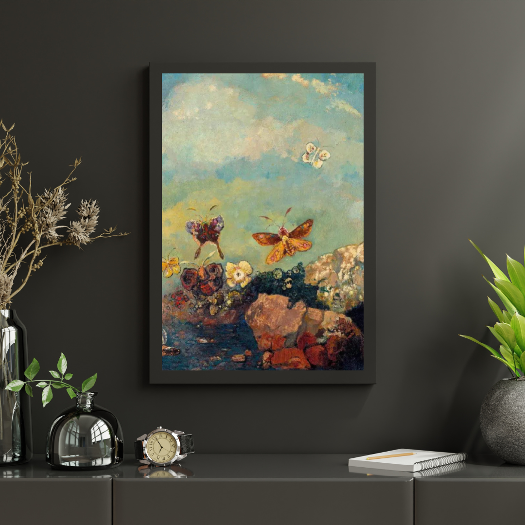 Diamond Painting Malowanie kolorowych motyli