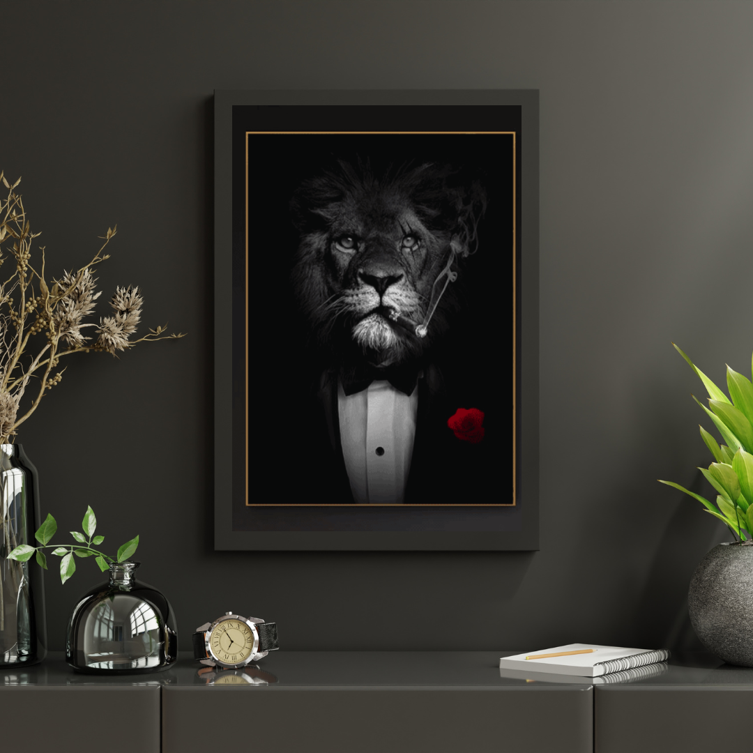 Diamond Painting Lew w garniturze - SEOS Shop ®