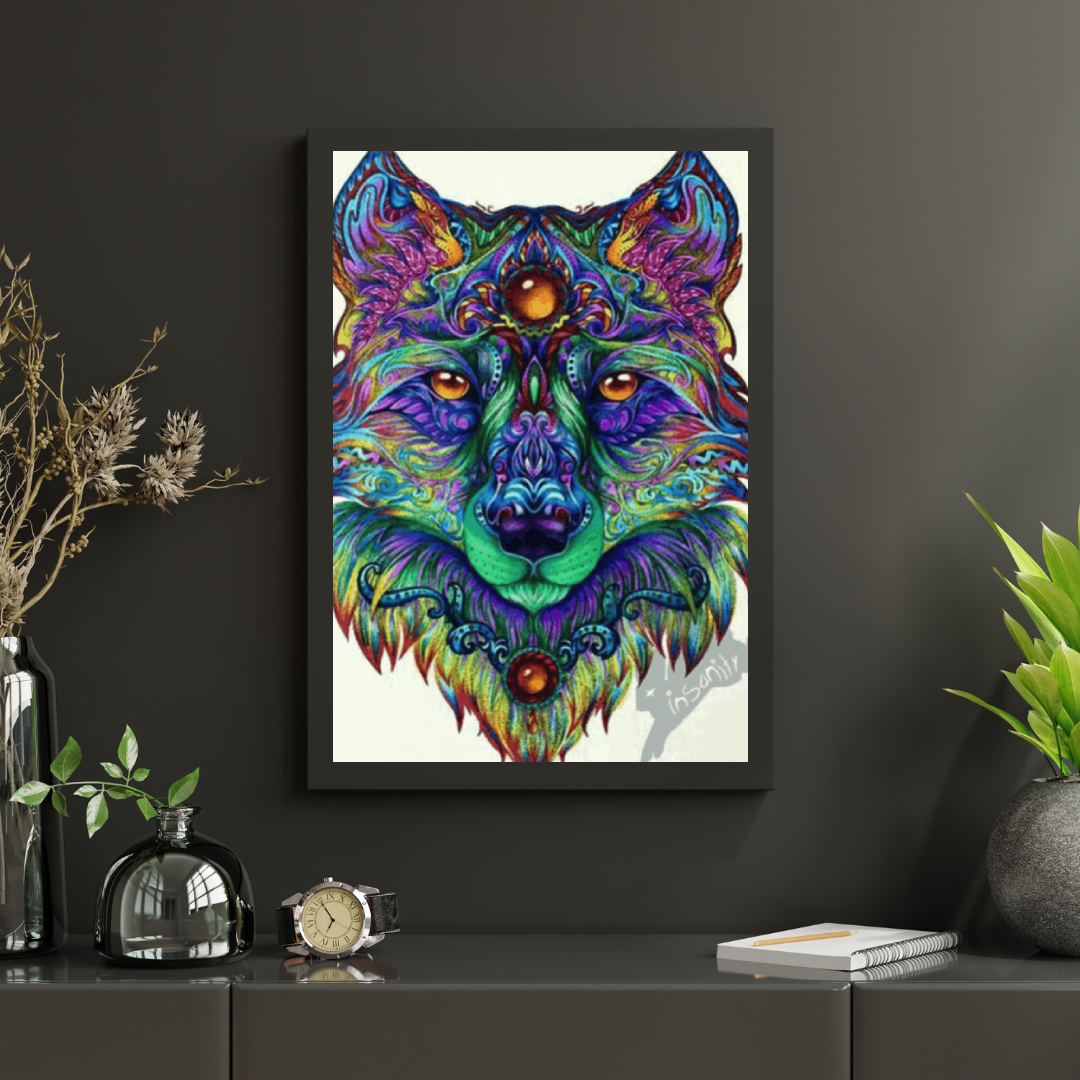 Diamond Painting Mandala Wilk – SEOS Shop ®