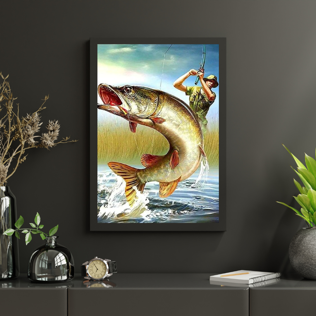 Diamond Painting Mężczyźni łowią ryby - SEOS Shop ®