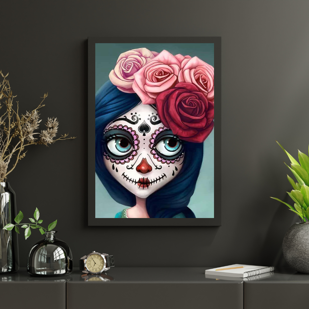 Diamond Painting Dziewczyna z Różami - SEOS Shop ®