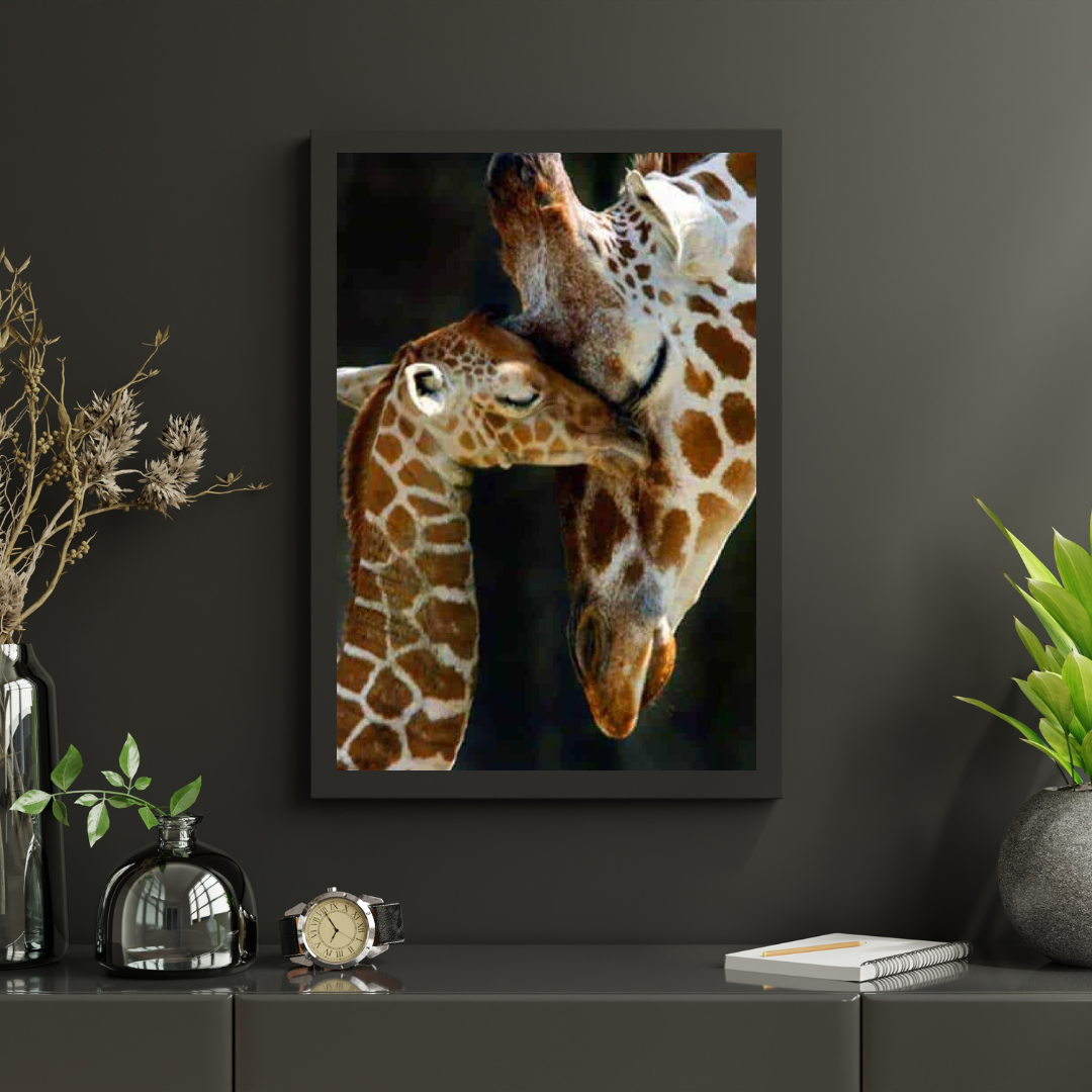 Diamond Painting Mama Giraffa z małym – SEOS Shop ®