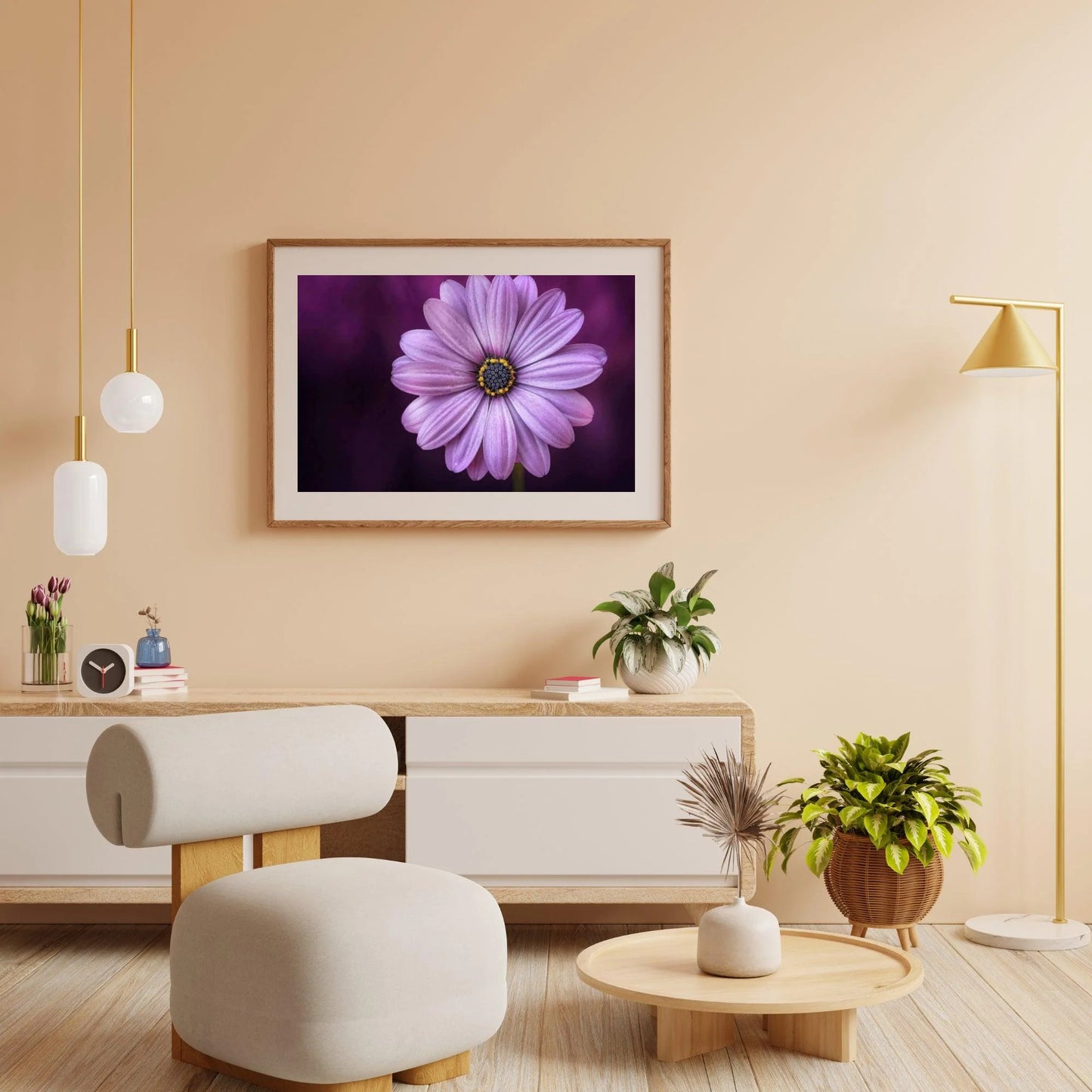 Diamond Painting Fioletowy kwiat - SEOS Shop ®