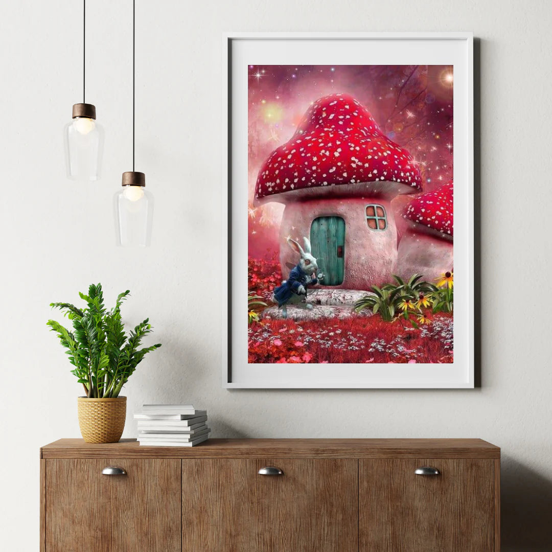 Diamond Painting Paddenstoelenhuis - SEOS Shop ®