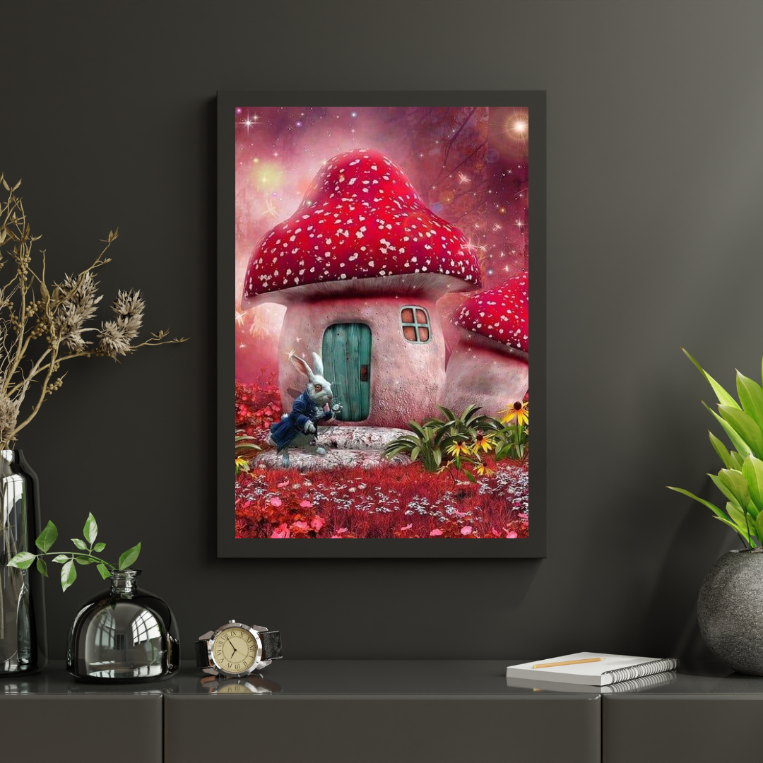 Diamond Painting Paddenstoelenhuis - SEOS Shop ®