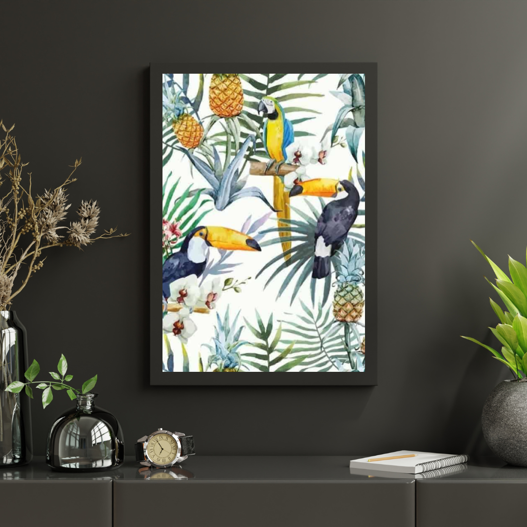 Diamond Painting Pakket Egzotyczne ptaki - SEOS Shop ®