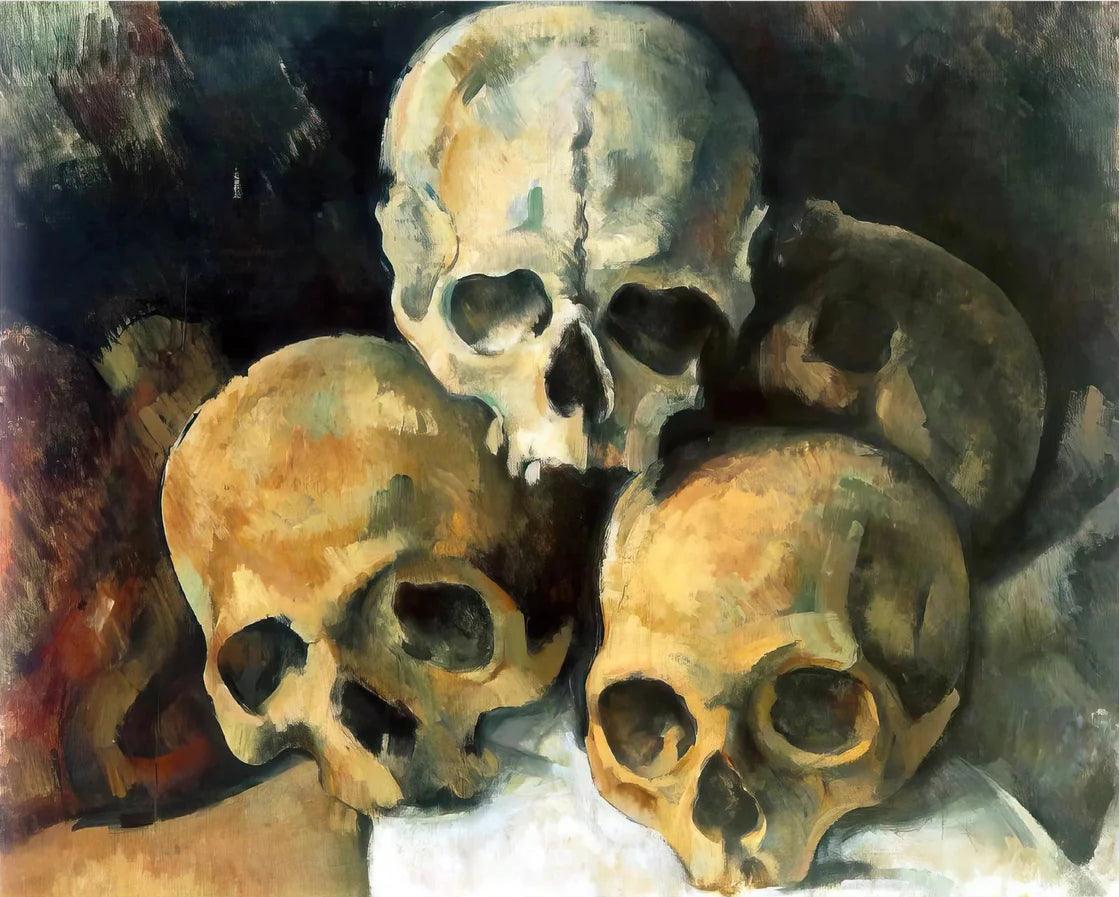 Diamond Painting Piramida czaszek (1901) - SEOS Shop ®
