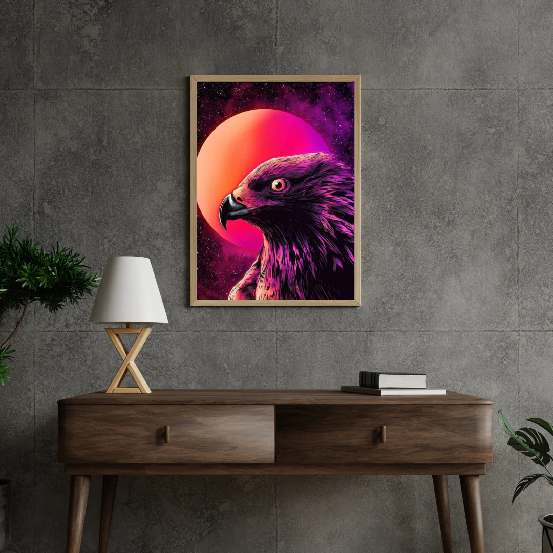 Diamond Painting Ptak Drapieżny W Nocy - SEOS Shop ®