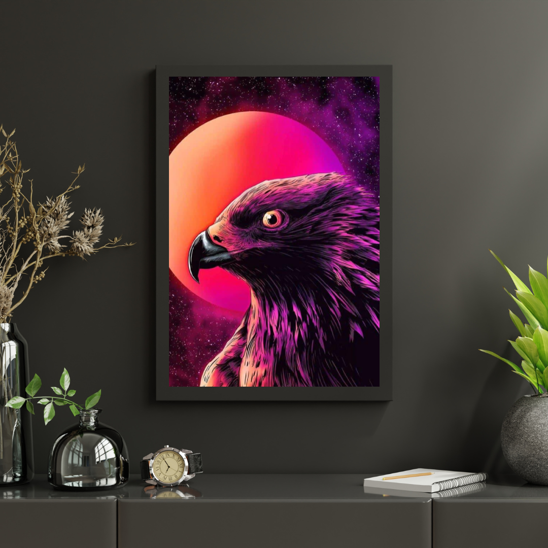 Diamond Painting Ptak Drapieżny W Nocy - SEOS Shop ®