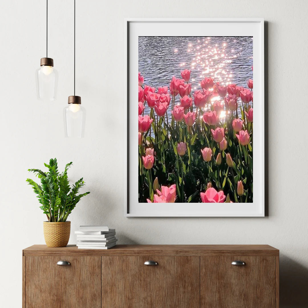 Diamond Painting Różowa Tulip - SEOS Shop ®