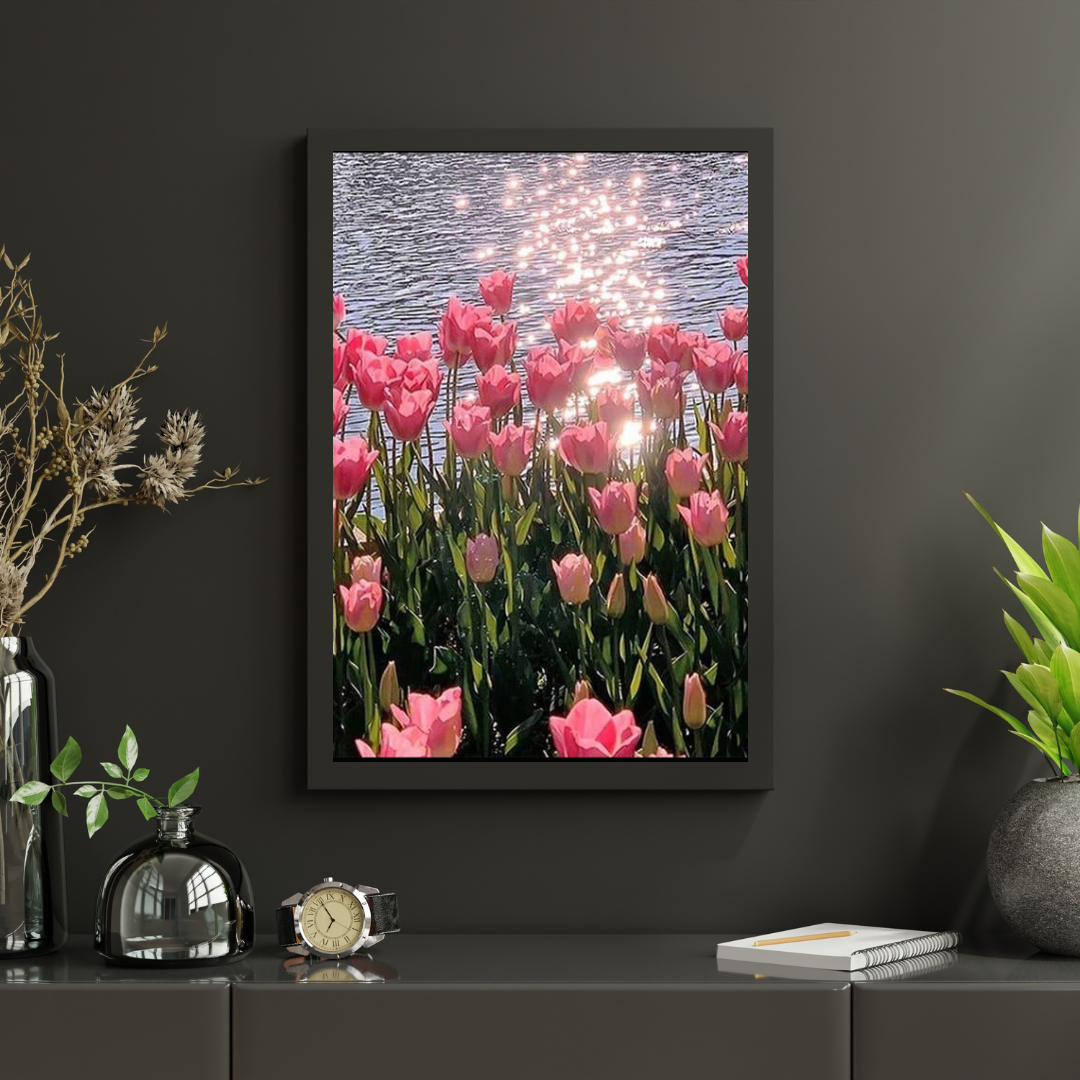 Diamond Painting Różowa Tulip - SEOS Shop ®