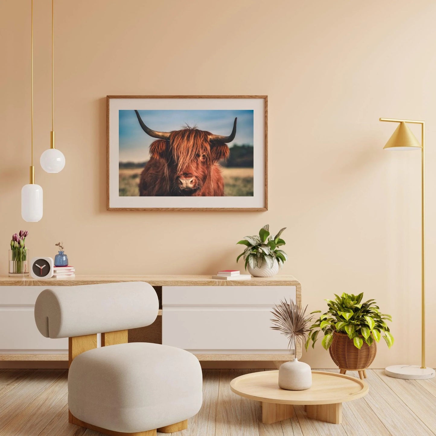 Diamond Painting Szkocki Highlander - Szkocki Highlander na wolności - SEOS Shop ®