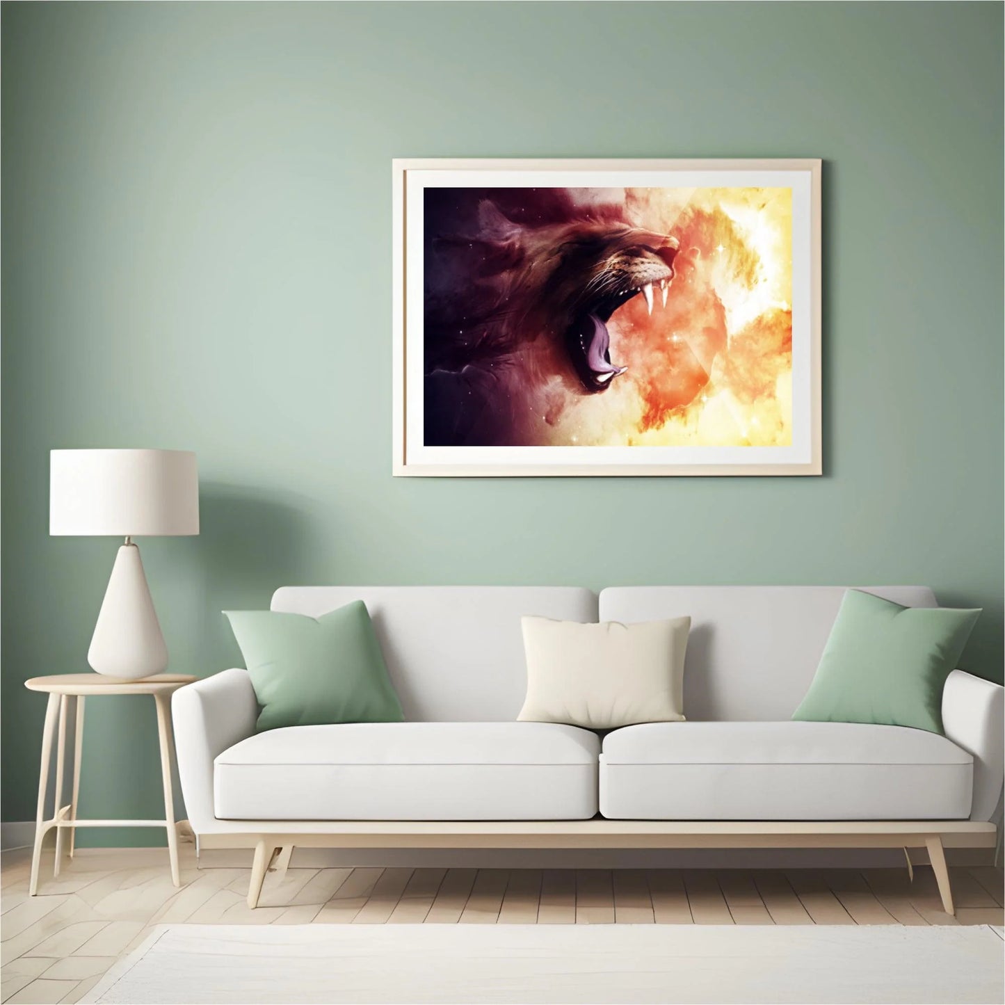 Diamond Painting Krzyczący tygrys - SEOS Shop ®