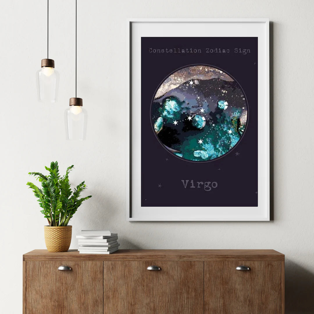 Diamond Painting Znak Zodiaku - Panna - SEOS Shop ®