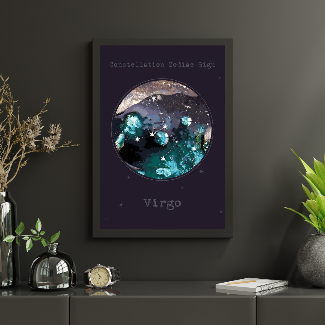 Diamond Painting Znak Zodiaku - Panna - SEOS Shop ®