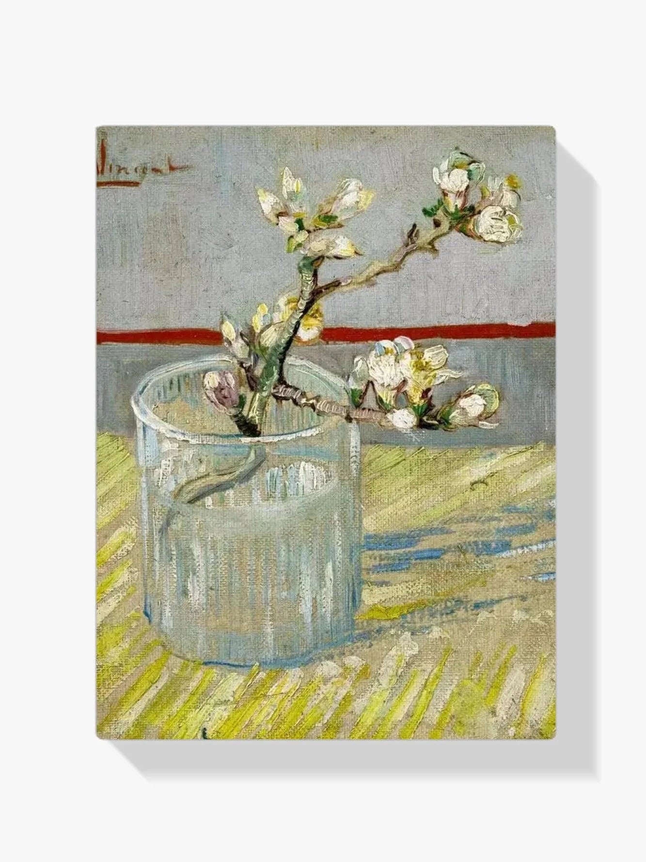 Diamond Painting Gałązka kwitnącej migdałowca w szkle - SEOS Shop ®