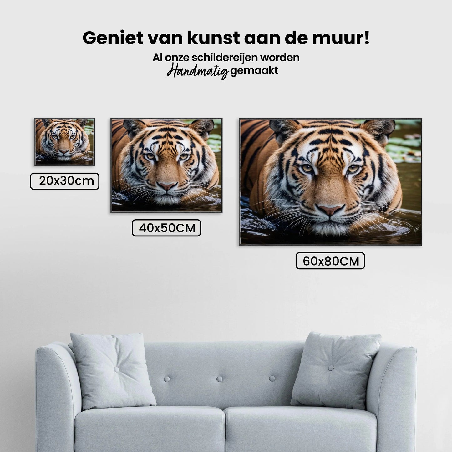 Diamond Painting Tygrys w wodzie - SEOS Shop ®