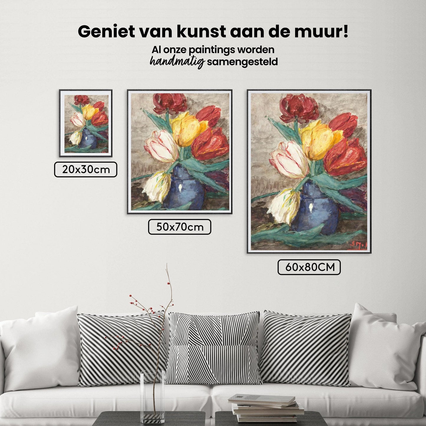 Diamond Painting Tulipany w wazonie - SEOS Shop ®