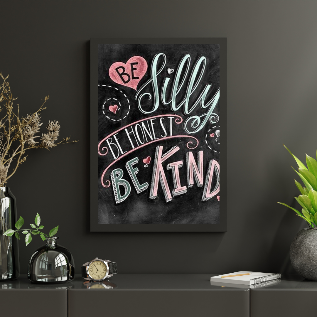 Diamond Painting Bądź szalony, bądź szczery, bądź miły – SEOS Shop ®
