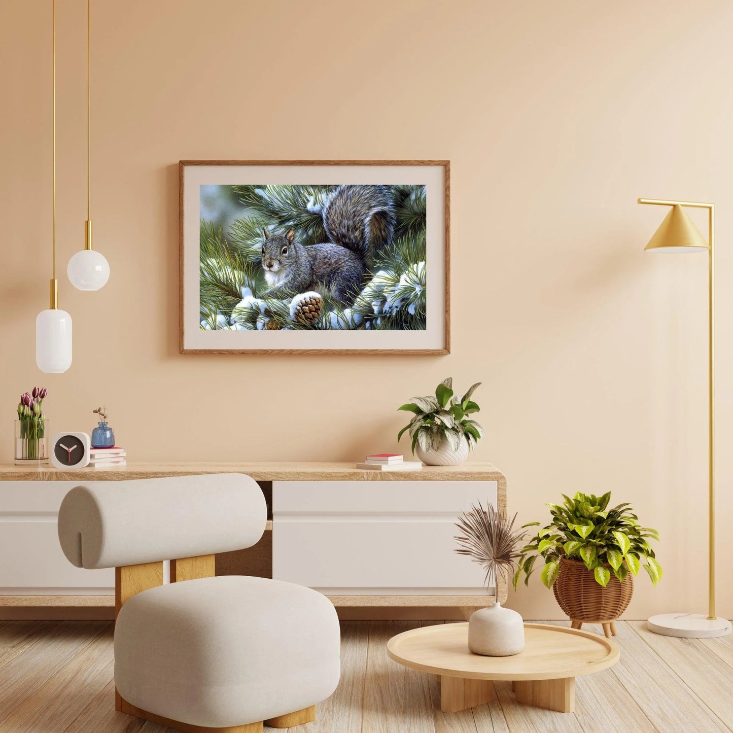 Diamond Painting Zima Urocza Wiewiórka - SEOS Shop ®