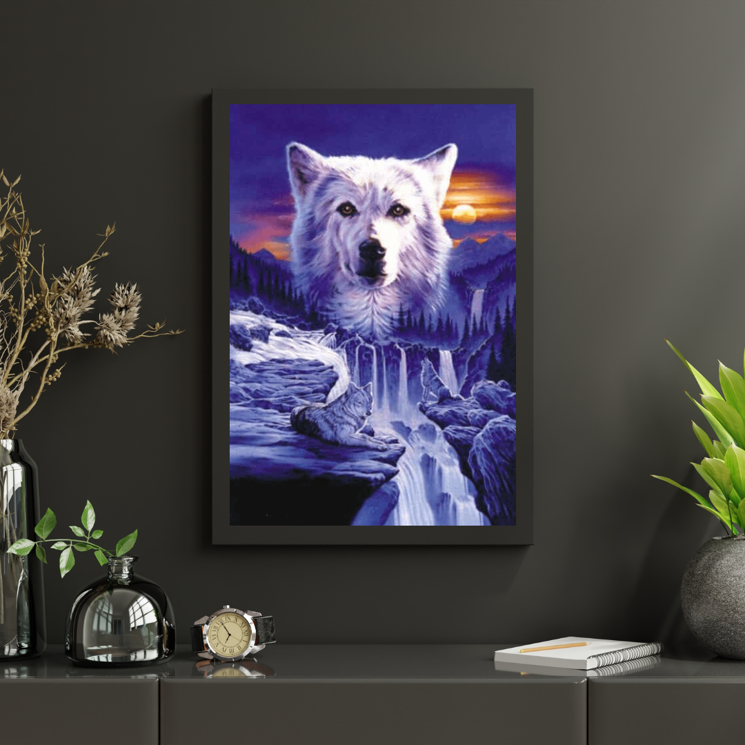Diamond Painting Wilki Wodospad - SEOS Shop ®
